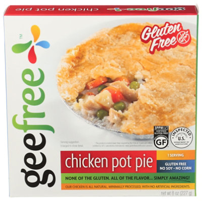 GeeFree Pot Pie Chicken - 8 Oz - Image 1