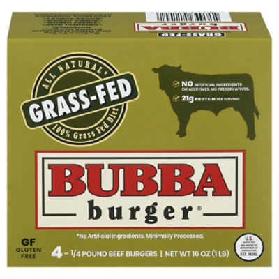 Bubba Burger Grass Fed - 1 Lb - Image 3