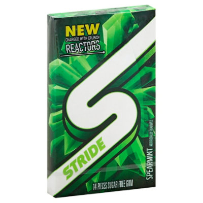 Stride Gum Sugar Free Spearmint - 14 Count