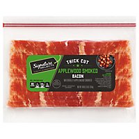 Signature SELECT Bacon Applewood Smoked Thick Cut - 3 Lb - Image 1