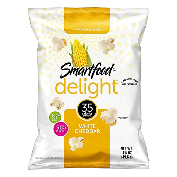 Smartfood delight Popcorn White Cheddar - 1.75 Oz