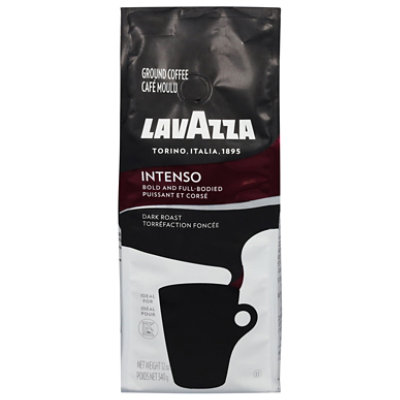 LavAzza Coffee Ground Dark Roast Intenso - 12 Oz