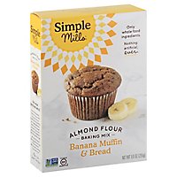 Simple Mills Almond Flour Mix Banana Muffin - 9 Oz - Image 1