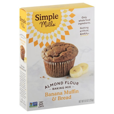 Simple Mills Almond Flour Mix Banana Muffin - 9 Oz
