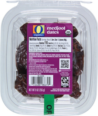 Dates Medjool Organic - 9 Oz