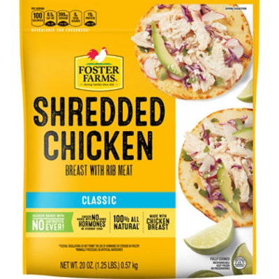 Foster Farms Shredded Chicken Breast - 20 Oz - Image 7