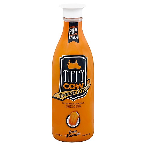 Tippy Cow Orange Cream - 750 Ml