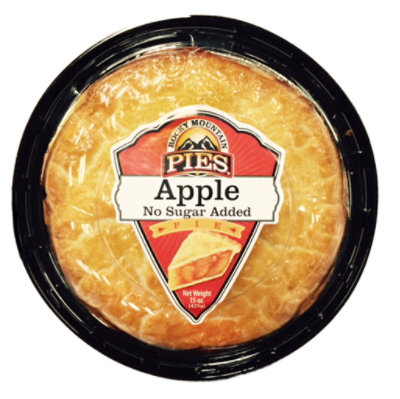 Bakery Pie No Sugar Added Apple - Each