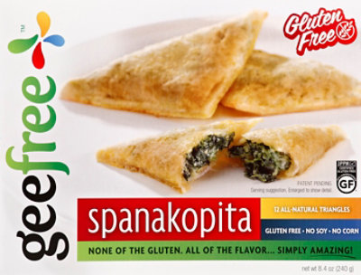 GeeFree Spanakopita - 8.4 Oz