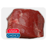 Meat Counter Beef USDA Choice Bottom Round Roast Boneless Valu Pack - 8.50 LB