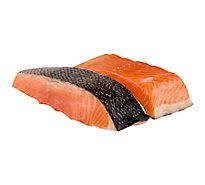 Seafood Counter Fish Salmon Scottish Fillet Organic - 1.00 LB