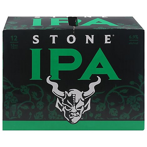 Stone Ipa In Cans - 12-12 Fl. Oz.