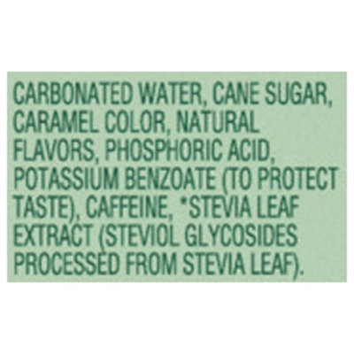 Coca-Cola Soda Pop Life Cola Diet Cane Sugar & Stevia - 12-12 Fl. Oz. - Image 5