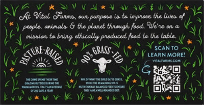 Vital Farms Grass Fed Salted Butter - 8 Oz - Image 5
