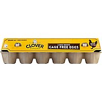 Clover Cage Free Eggs Large Brown  - 12 Count - Image 2