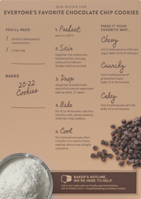 King Arthur Flour Essential Goodness Cookie Mix Everyones Favorite Chocolate Chip - 16 Oz - Image 6