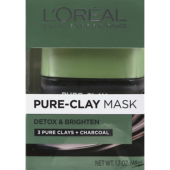 Pure Clay Mask Charcoal - Each