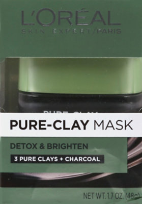 Pure Clay Mask Charcoal - Each