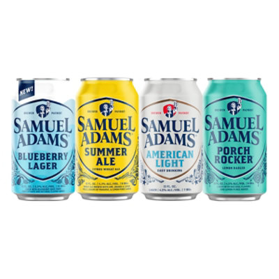 Samuel Adams Cheers for Beers Seasonal Variety Pack Beer Cans - 12-12 ...