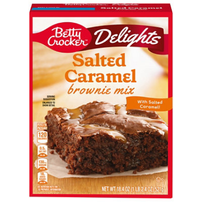 Betty Crocker Brownie Mix Delights Salted Caramel - 18.4 Oz - Image 3