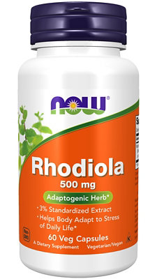 Rhodiola 500mg Extract 3%  60 Vcaps - 60 Vcaps