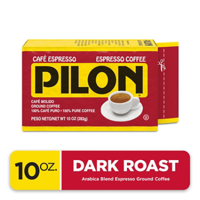 Pilon Coffee Ground Espresso - 10 Oz - Image 2