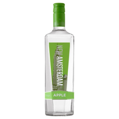 New Amsterdam Vodka Five Times Distilled Flavored Apple 70 Proof - 750 Ml - Image 2