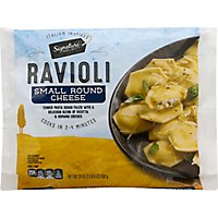 Signature Select Ravioli Cheese Mini Round - 24 Oz - Image 2