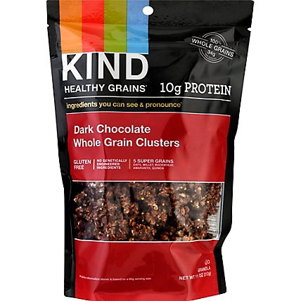 KIND Healthy Grains Clusters Dark Chocolate - 11 Oz - Image 2