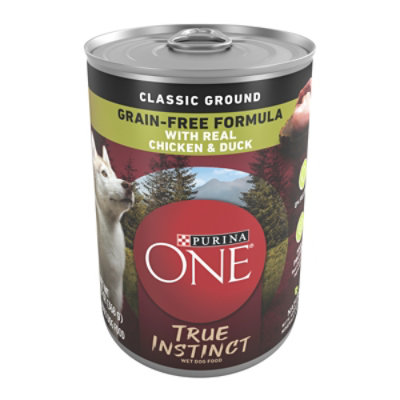 Purina ONE True Instinct Chicken And Duck Wet Dog Food - 13 Oz - Image 1