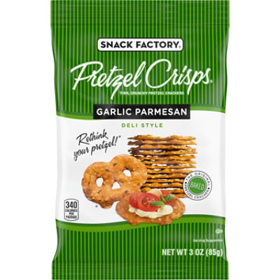 Snack Factory Garlic Parmesan Pretzel Crisps - 3 Oz - Image 1