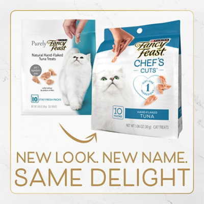 Fancy Feast Cat Treats Purely Tuna - 10-1.06 Oz - Image 2