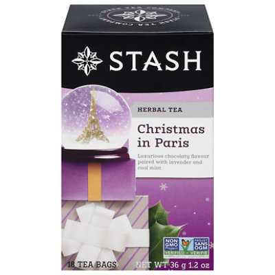 Stash Tea Bags Herbal Christmas In Paris 18 Count - 1.2 Oz - Image 1