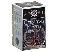 Stash Tea Bags Herbal Christmas In Paris 18 Count - 1.2 Oz