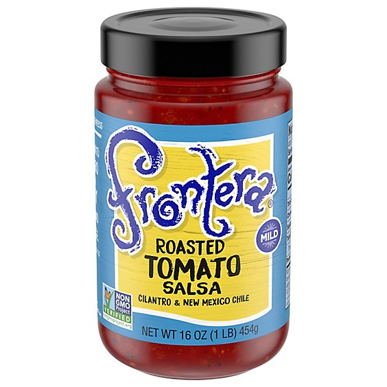 Frontera Salsa Roasted Tomato Mild Jar - 16 Oz