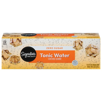 Signature SELECT Diet Tonic Water - 12-12 Fl. Oz. - Image 3