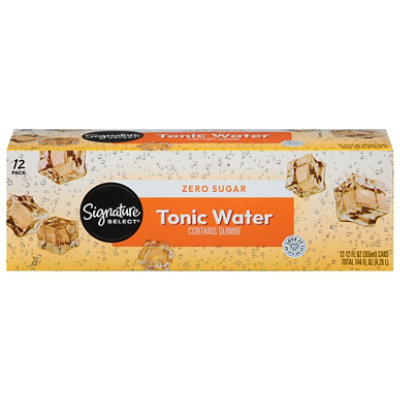 Signature SELECT Diet Tonic Water - 12-12 Fl. Oz.