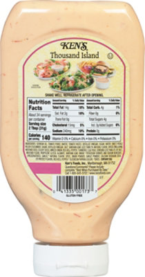 Kens Steak House Dressing Topping & Spread Thousand Island - 24 Fl. Oz. - Image 5