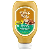 Kens Steak House Dressing Topping & Spread Honey Mustard Squeeze Bottle - 24 Fl. Oz. - Image 3