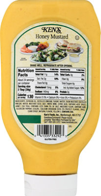 Kens Steak House Dressing Topping & Spread Honey Mustard Squeeze Bottle - 24 Fl. Oz. - Image 6