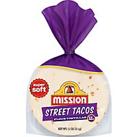 Mission Tortillas Flour Street Tacos Bag 12 Count - 11 Oz - Image 2