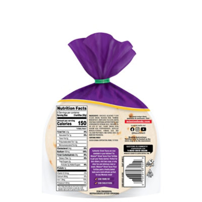 Mission Super Soft Flour Tortillas Street Tacos Size - 12 Count - Image 2