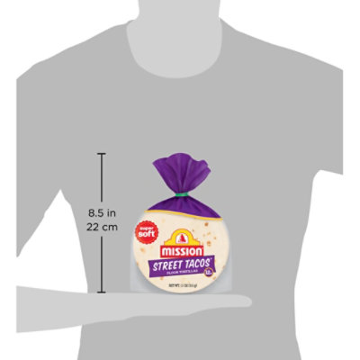 Mission Super Soft Flour Tortillas Street Tacos Size - 12 Count - Image 5