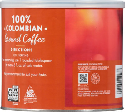 Signature SELECT Coffee Ground Medium Roast Colombian - 24.2 Oz - Image 6