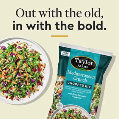 Taylor Farms Mediterranean Crunch Chopped Salad Kit Bag - 11 Oz - Image 3