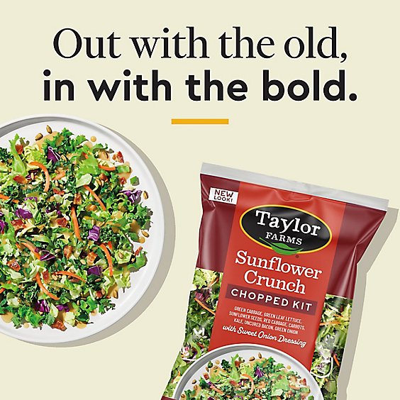 Taylor Farms Sunflower Crunch Chopped Salad Kit Bag - 12.85 Oz