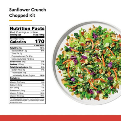 Taylor Farms Sunflower Crunch Chopped Salad Kit Bag - 12.85 Oz - Image 4