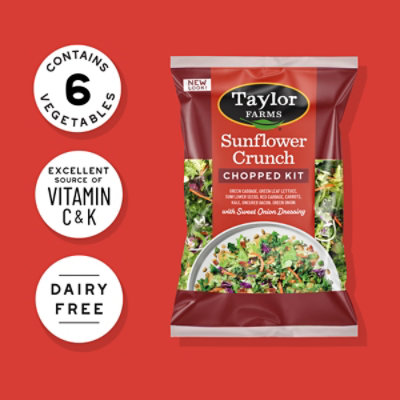 Taylor Farms Sunflower Crunch Chopped Salad Kit Bag - 12.85 Oz - Image 5