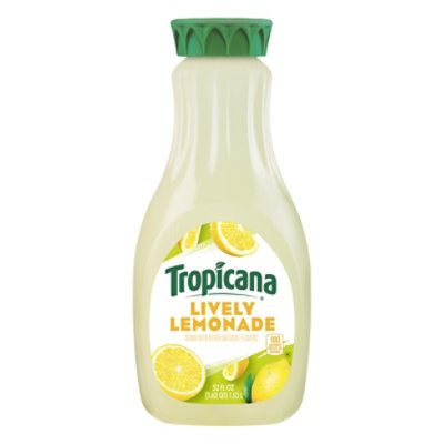 Tropicana Premium Lemonade Pulp Chilled - 52 Fl. Oz. - Randalls