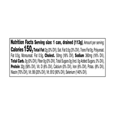 Blue Harbor Fish Co. Tuna Wild Albacore Solid White in Water with a Touch of Sea Salt - 4.6 Oz - Image 3
